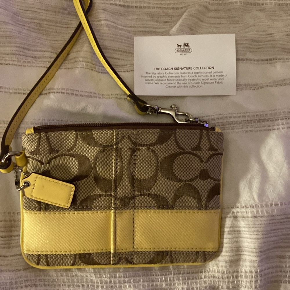 Authentic Coach Wallet - image 2